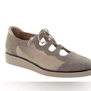 New BeautiFeel "Sage" Suede
Comfort Sneaker Flats... Elegant Beige Women's Shoes